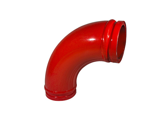 Single layer high manganese steel cast bent pipe KKR 10304