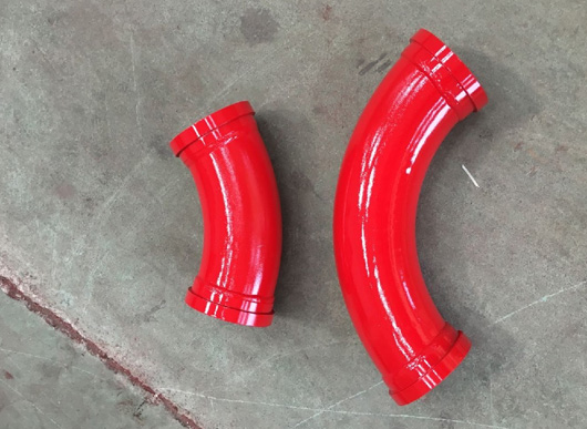 Wear-resistant elbow