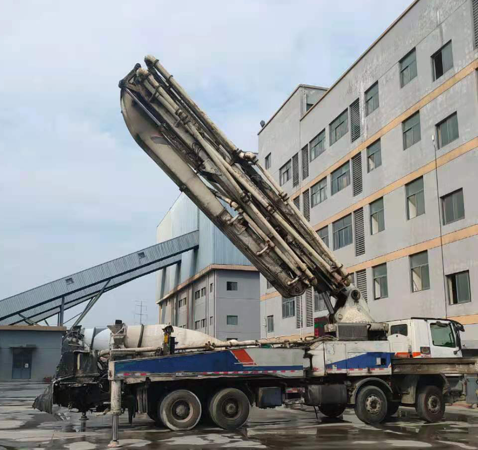 pump truck boom pipe