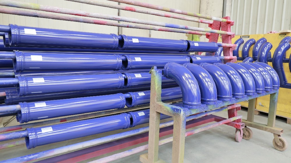 Concrete Delivery Pipes for Public Venue Projects